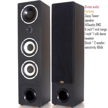 Divine audio ‘Fortune’ 140 tower speaker for home theatre
